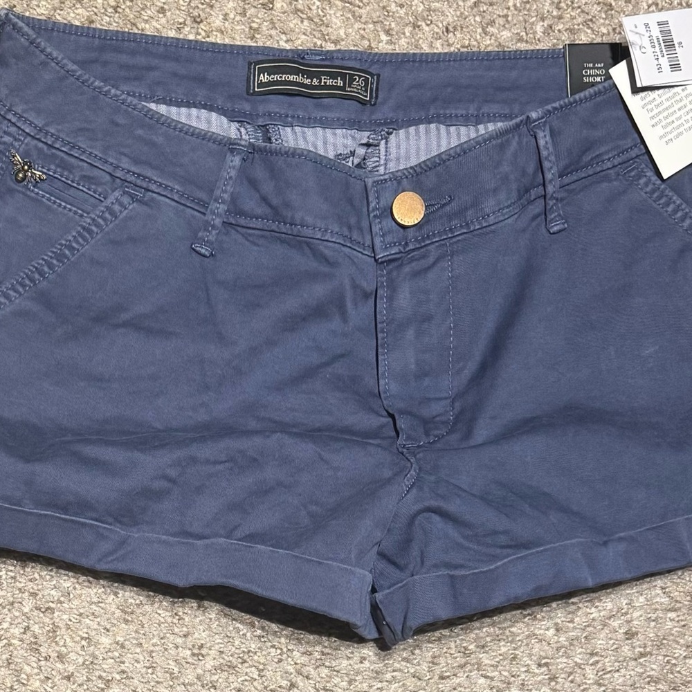 Abercrombie & Fitch Women's Blue Shorts